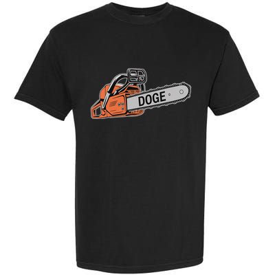Doge Chainsaw D.O.G.E Saw Garment-Dyed Heavyweight T-Shirt