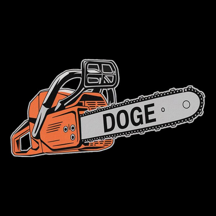 Doge Chainsaw D.O.G.E Saw Cooling Performance Crew T-Shirt
