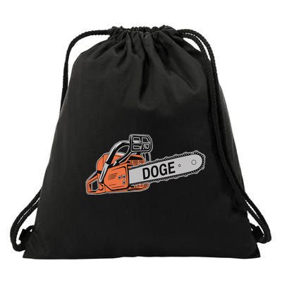 Doge Chainsaw D.O.G.E Saw Drawstring Bag
