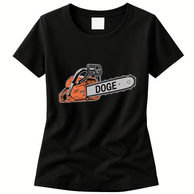 Doge Chainsaw D.O.G.E Saw Womens T-Shirt