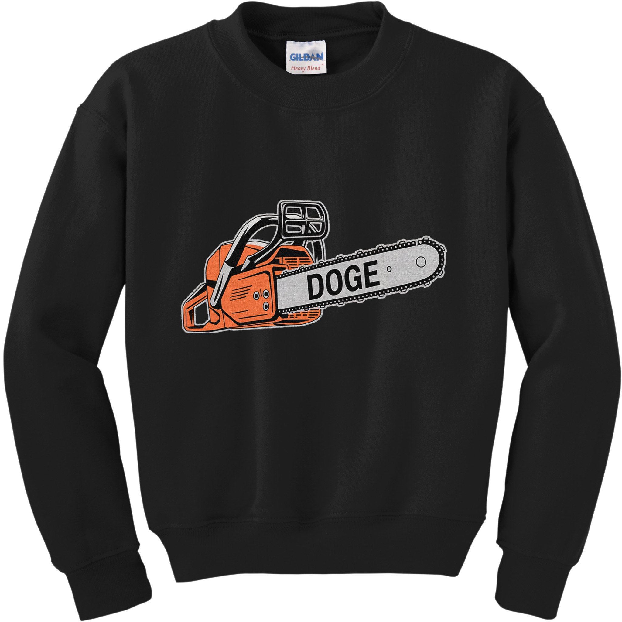 Doge Chainsaw D.O.G.E Saw Kids Sweatshirt