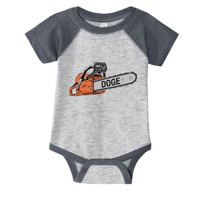 Doge Chainsaw D.O.G.E Saw Infant Baby Jersey Bodysuit