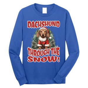 Dachshund Christmas Doxie Mama Doxie Mom Wiener Dog Gift Long Sleeve Shirt