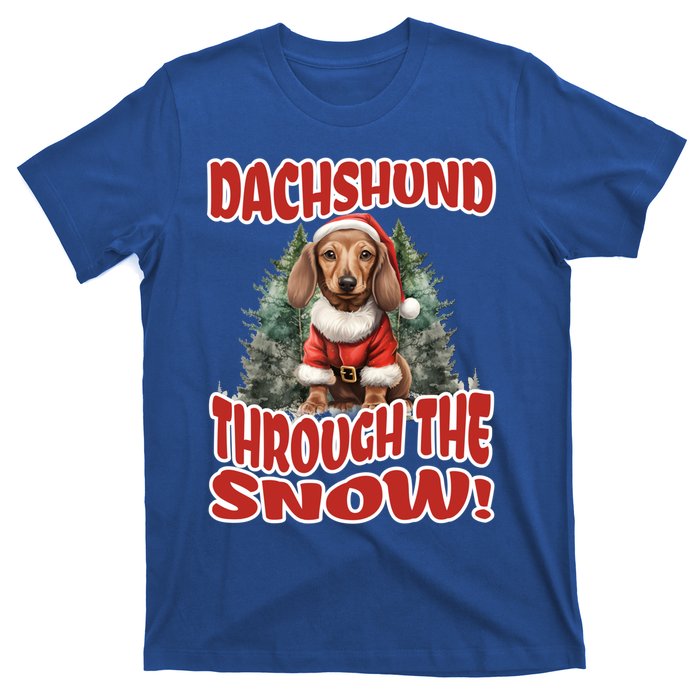 Dachshund Christmas Doxie Mama Doxie Mom Wiener Dog Gift T-Shirt