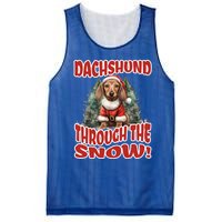 Dachshund Christmas Doxie Mama Doxie Mom Wiener Dog Gift Mesh Reversible Basketball Jersey Tank