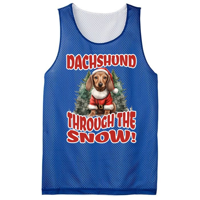 Dachshund Christmas Doxie Mama Doxie Mom Wiener Dog Gift Mesh Reversible Basketball Jersey Tank