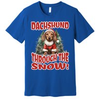 Dachshund Christmas Doxie Mama Doxie Mom Wiener Dog Gift Premium T-Shirt