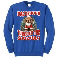 Dachshund Christmas Doxie Mama Doxie Mom Wiener Dog Gift Tall Sweatshirt