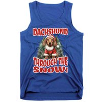 Dachshund Christmas Doxie Mama Doxie Mom Wiener Dog Gift Tank Top