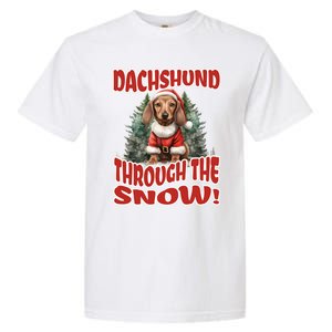 Dachshund Christmas Doxie Mama Doxie Mom Wiener Dog Gift Garment-Dyed Heavyweight T-Shirt