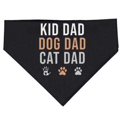  Dog & Cat Dad Pride Apparel USA-Made Doggie Bandana