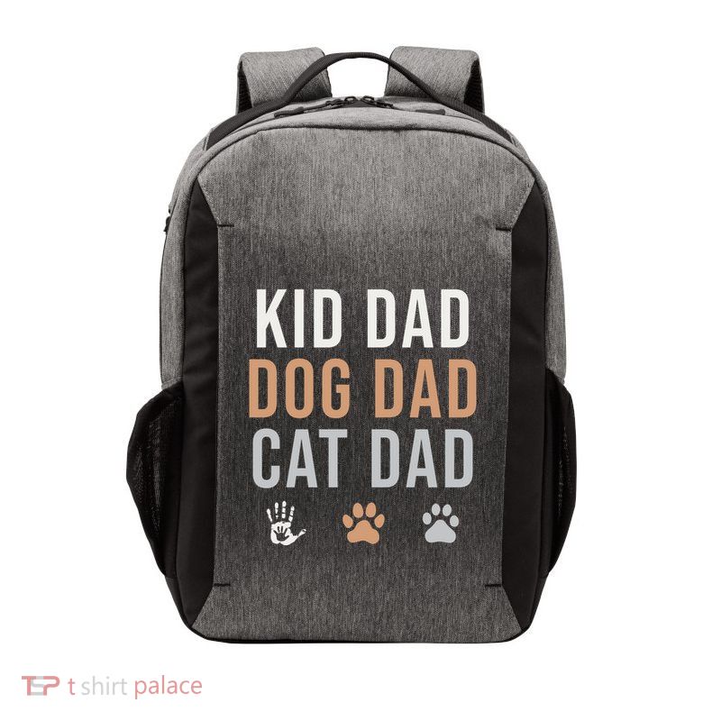  Dog & Cat Dad Pride Apparel Vector Backpack