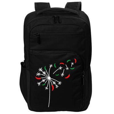 Dandelion Cinco De Mayo Cute Chili Flower Mexican Fiesta Impact Tech Backpack