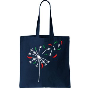 Dandelion Cinco De Mayo Cute Chili Flower Mexican Fiesta Tote Bag