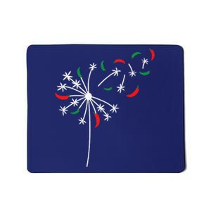 Dandelion Cinco De Mayo Cute Chili Flower Mexican Fiesta Mousepad