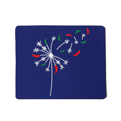 Dandelion Cinco De Mayo Cute Chili Flower Mexican Fiesta Mousepad