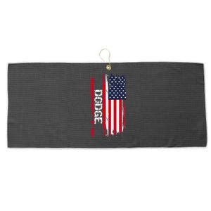 Dodge City Large Microfiber Waffle Golf Towel