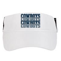 Dallas Cowboy Adult Drive Performance Visor