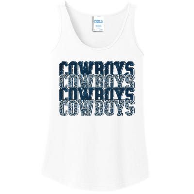 Dallas Cowboy Ladies Essential Tank