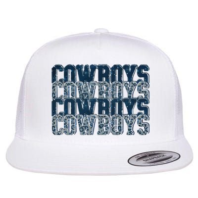 Dallas Cowboy Flat Bill Trucker Hat