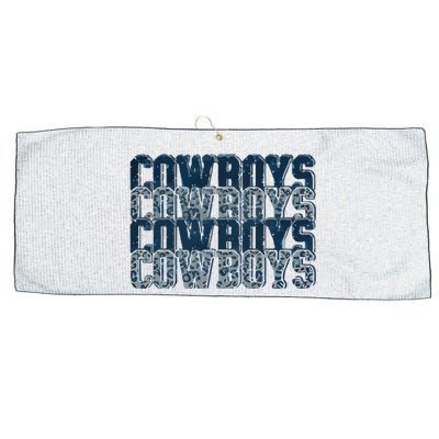 Dallas Cowboy Large Microfiber Waffle Golf Towel