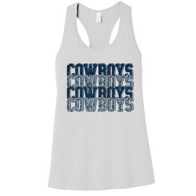 Dallas Cowboy Women's Racerback Tank