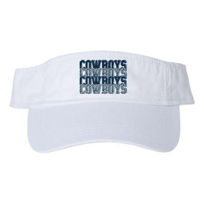 Dallas Cowboy Valucap Bio-Washed Visor