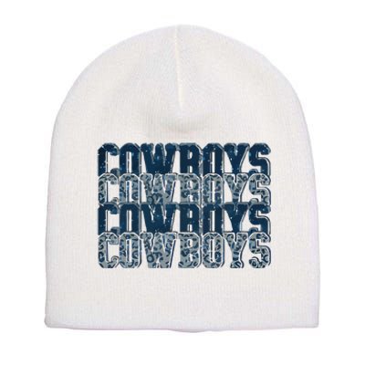 Dallas Cowboy Short Acrylic Beanie