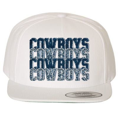 Dallas Cowboy Wool Snapback Cap