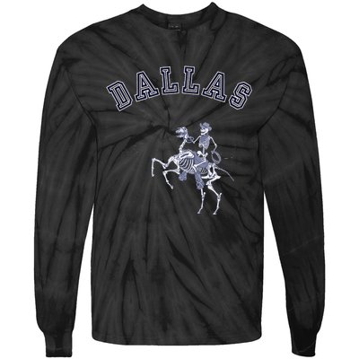 Dallas Cowpokes Tie-Dye Long Sleeve Shirt