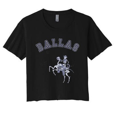 Dallas Cowpokes Women's Crop Top Tee