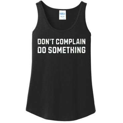 Dont Complain Do Something Kamala Harris Tim Walz 2024 Ladies Essential Tank