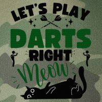 Darts & Cats  Dartboard Funny Dart Player Team Darts Player  Legacy Tie Dye Trucker Hat