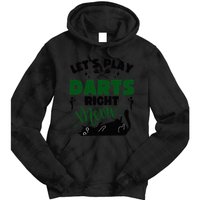 Darts & Cats  Dartboard Funny Dart Player Team Darts Player  Tie Dye Hoodie