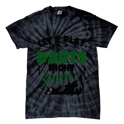 Darts & Cats  Dartboard Funny Dart Player Team Darts Player  Tie-Dye T-Shirt