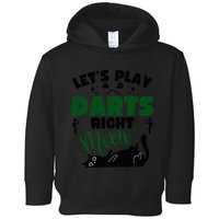 Darts & Cats  Dartboard Funny Dart Player Team Darts Player  Toddler Hoodie