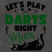 Darts & Cats  Dartboard Funny Dart Player Team Darts Player  Vector Backpack