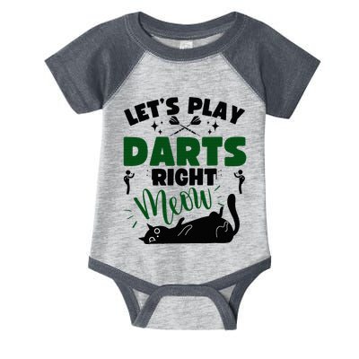 Darts & Cats  Dartboard Funny Dart Player Team Darts Player  Infant Baby Jersey Bodysuit