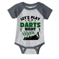 Darts & Cats  Dartboard Funny Dart Player Team Darts Player  Infant Baby Jersey Bodysuit