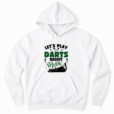 Darts & Cats  Dartboard Funny Dart Player Team Darts Player  Hoodie
