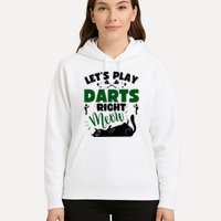 Darts & Cats  Dartboard Funny Dart Player Team Darts Player  Hoodie