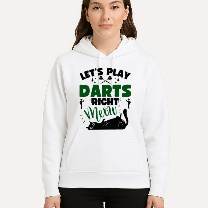 Darts & Cats  Dartboard Funny Dart Player Team Darts Player  Hoodie