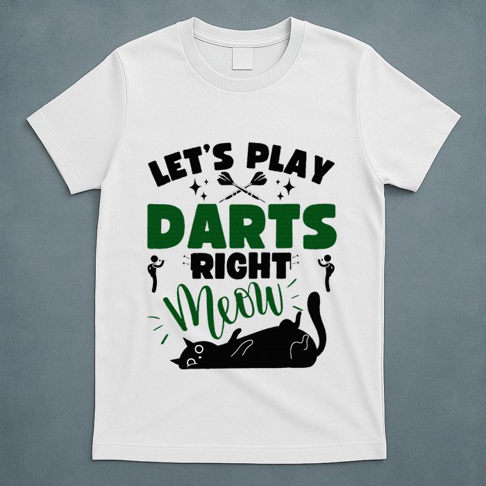 Darts & Cats  Dartboard Funny Dart Player Team Darts Player  T-Shirt