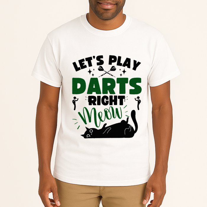 Darts & Cats  Dartboard Funny Dart Player Team Darts Player  Tall T-Shirt