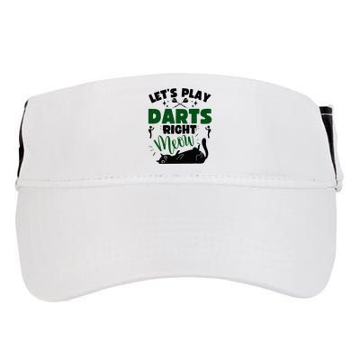 Darts & Cats  Dartboard Funny Dart Player Team Darts Player  Adult Drive Performance Visor