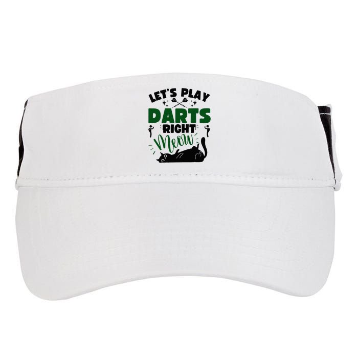 Darts & Cats  Dartboard Funny Dart Player Team Darts Player  Adult Drive Performance Visor