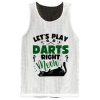 Darts & Cats  Dartboard Funny Dart Player Team Darts Player  Mesh Reversible Basketball Jersey Tank