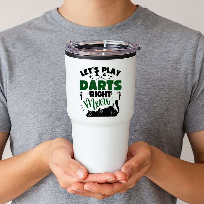 Darts & Cats  Dartboard Funny Dart Player Team Darts Player  Tumbler