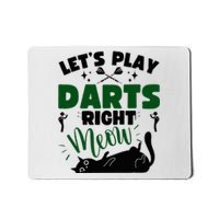 Darts & Cats  Dartboard Funny Dart Player Team Darts Player  Mousepad