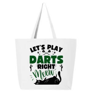 Darts & Cats  Dartboard Funny Dart Player Team Darts Player  25L Jumbo Tote